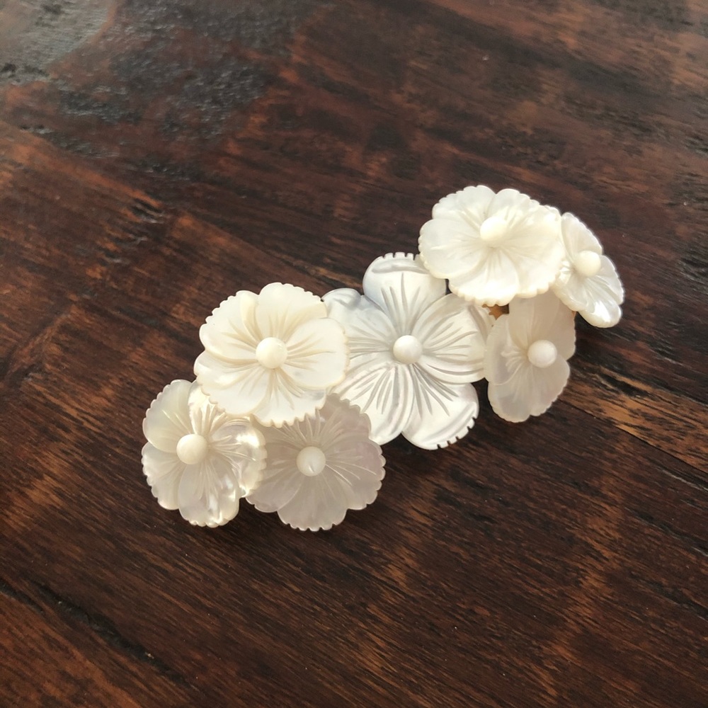 Jennifer Behr Tallulah Mother of Pearl Barrette